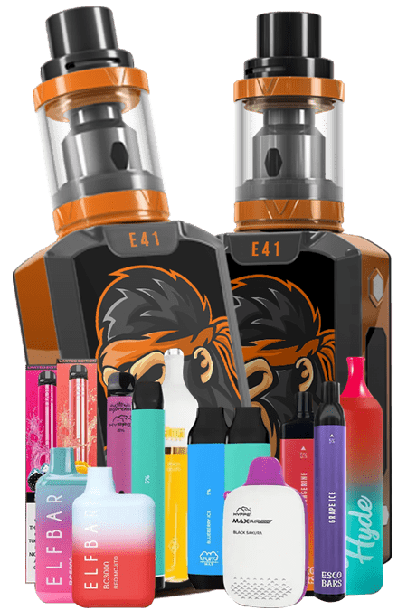 Assorted Vape with different brands.
